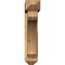 Ekena Millwork Legacy Arts and Crafts Rough Sawn Bracket w/ Offset Brace, Western Red Cedar, 6"W x 28"D x 28"H BKT0604X28X28LEC03RWR - alternate 3